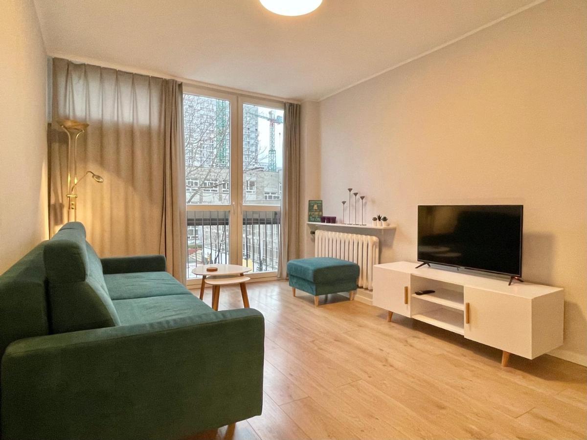 Apartament przy Atrium, stacja metra Rondo ONZ Warszawa Zewnętrze zdjęcie